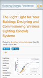 Mobile Screenshot of buildingenergy.cx-associates.com